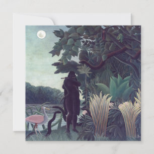 Henri Rousseau - De Slangenbezweerder Bedankkaart