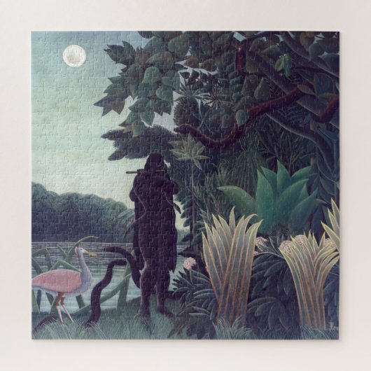 Henri Rousseau - De Slangenbezweerder Legpuzzel (Verticaal)