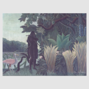 Henri Rousseau - De Slangenbezweerster Tissuepapier