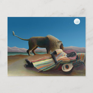 Henri Rousseau - De Slapende Zigeunerin Briefkaart