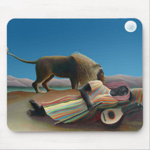 Henri Rousseau - De Slapende Zigeunerin Muismat