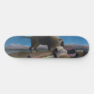 Henri Rousseau - De Slapende Zigeunerin Skateboard