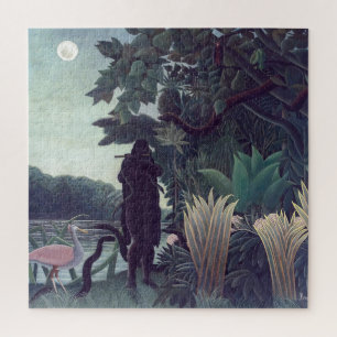 Henri Rousseau - De Snake Charmer Legpuzzel