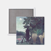Henri Rousseau - De Snake Charmer Magneet (Voorkant / Achterkant)