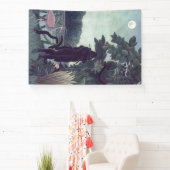 Henri Rousseau - De Snake Charmer Spandoek (Insitu)