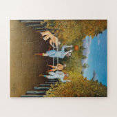 Henri Rousseau - De spelers van het Football Legpuzzel (Horizontaal)