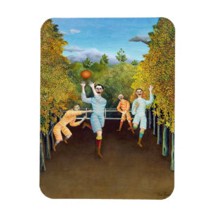 Henri Rousseau - De spelers van het Football Magneet