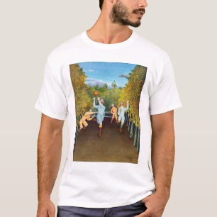Henri Rousseau - De spelers van het Football T-shirt