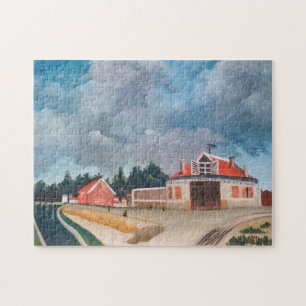 Henri Rousseau - de stoelenfabriek Legpuzzel