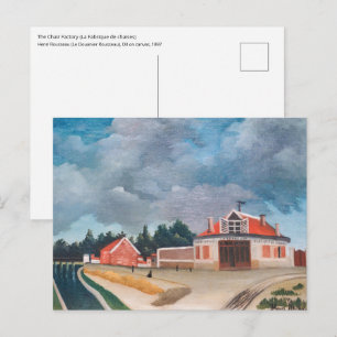 Henri Rousseau - De Stoelfabriek Briefkaart