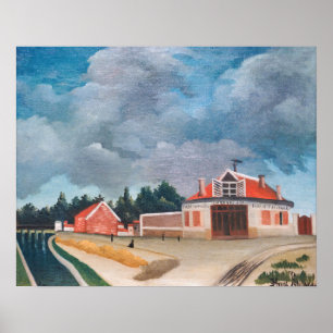Henri Rousseau - De Stoelfabriek Poster