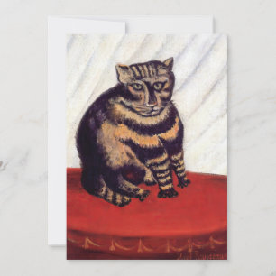 Henri Rousseau - De Tijgerkat Bedankkaart
