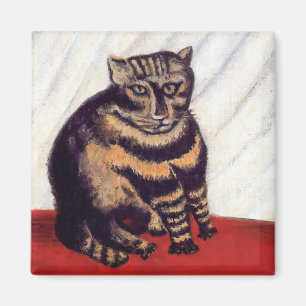 Henri Rousseau - De Tijgerkat Magneet