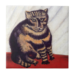 Henri Rousseau - De Tijgerkat Tegeltje