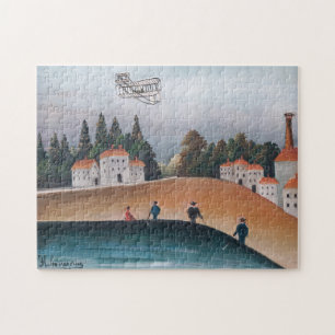 Henri Rousseau - De Vissers en de Tweedekker Legpuzzel