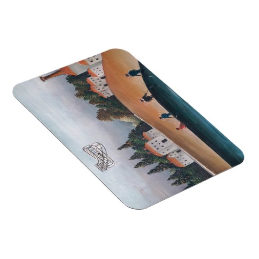 Henri Rousseau - De vissers en het vliegtuig Magneet (Rechterzijde)