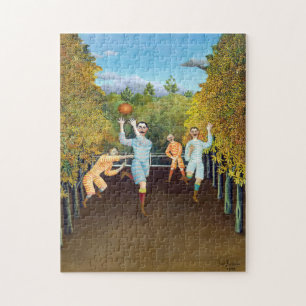 Henri Rousseau - De Voetballers Legpuzzel