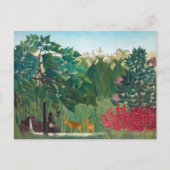 Henri Rousseau - De Waterval Briefkaart (Voorkant)