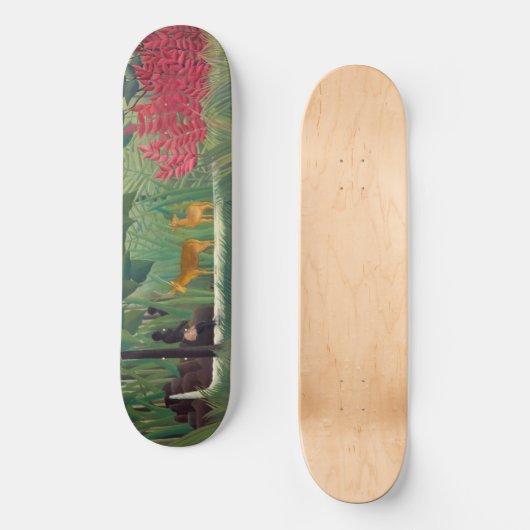 Henri Rousseau - De waterval Skateboard (Voorkant)