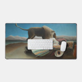 Henri Rousseau Dormir Gitan Lion Peinture (Clavier et souris)