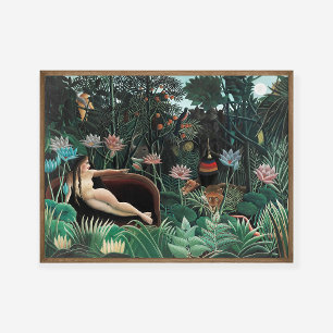 Henri Rousseau Dream 1910 Art Exhibition Poster