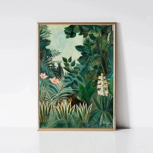 Henri Rousseau, Equatoriaal Oerwoud | Tropen Poster