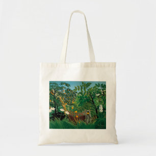 Henri Rousseau Exotic Landscape Canvas tas