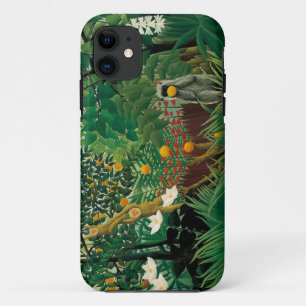 Henri Rousseau Exotic Landscape iPhone Case