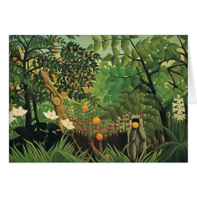 Henri Rousseau - Exotisch landschap (Voorkant Horizontaal)