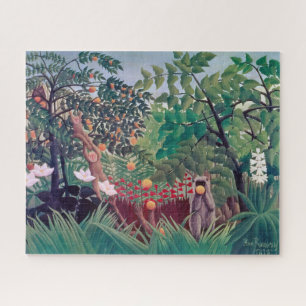 Henri Rousseau - Exotisch Landschap Legpuzzel