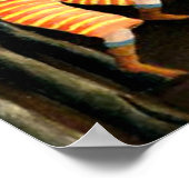 Henri Rousseau - Footballs spelers Poster (Hoek)