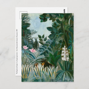 Henri Rousseau - Het Equatoriaal Oerwoud Briefkaart