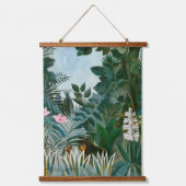 Henri Rousseau - Het Equatoriaal Oerwoud Hangend Wandkleed (Voorkant)