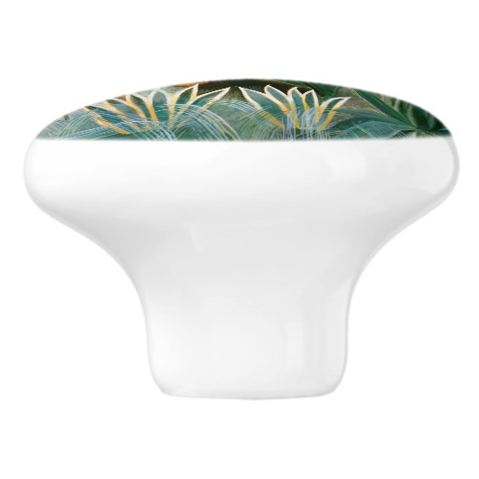 Henri Rousseau - Het Equatoriaal Oerwoud Keramische Knop (Zijkant)