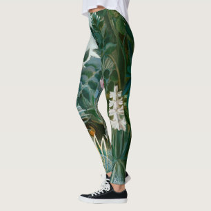 Henri Rousseau - Het Equatoriaal Oerwoud Leggings