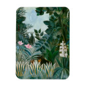 Henri Rousseau - Het Equatoriaal Oerwoud Magneet (Verticaal)