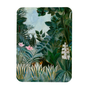 Henri Rousseau - Het Equatoriaal Oerwoud Magneet
