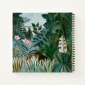 Henri Rousseau - Het Equatoriaal Oerwoud Notitieboek (Achterkant)