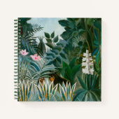 Henri Rousseau - Het Equatoriaal Oerwoud Notitieboek (Voorkant)