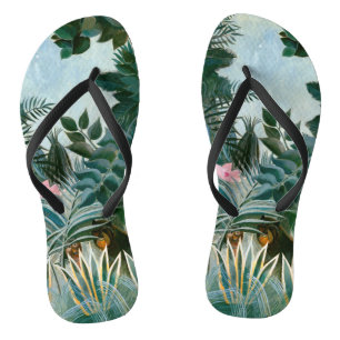 Henri Rousseau - Het Equatoriaal Oerwoud Teenslippers