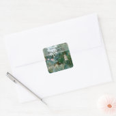 Henri Rousseau - Het Equatoriaal Oerwoud Vierkante Sticker (Envelop)