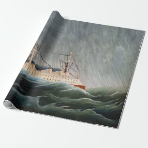 Henri Rousseau - Het schip in de storm Cadeaupapier