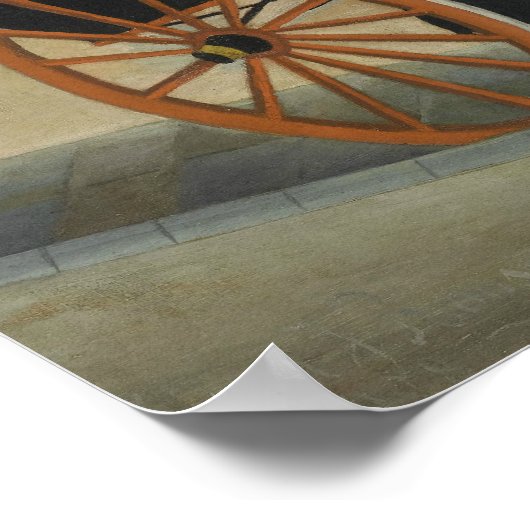 Henri Rousseau - Het vervoer van Fr. Junier Poster (Hoek)