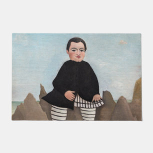 Henri Rousseau - Jongen op de Rocks Deurmat