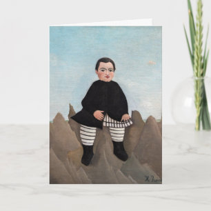 Henri Rousseau - Jongen op de Rocks Kaart