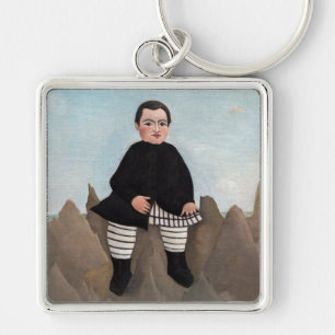 Henri Rousseau - Jongen op de Rocks Sleutelhanger