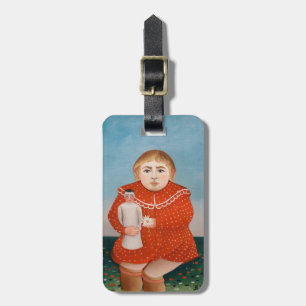 Henri Rousseau - Kind met een Doll Bagagelabel