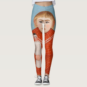 Henri Rousseau - Kind met een Doll Leggings