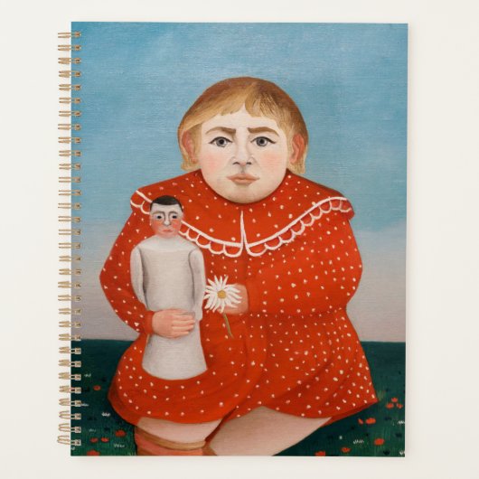 Henri Rousseau - Kind met een Doll Planner (Voorkant)