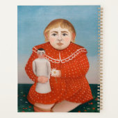 Henri Rousseau - Kind met een Doll Planner (Achterkant)